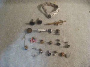 Vintage Herren Schmuck Konvolut 20 - Manschettenknöpfe Krawattennadeln - Krawattenklammern - Bild 1 von 7