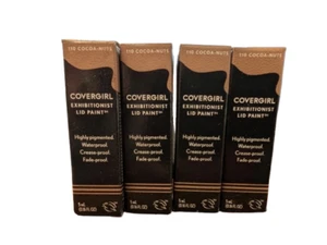COVERGIRL Exhibitionist Lid Paint .16 fl oz Each Waterproof #110 Cocoa-Nuts 4 PK - Picture 1 of 1