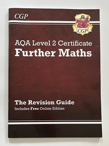CGP AQA Level 2 Certificate Further Maths The Revision - Picture 1 of 2