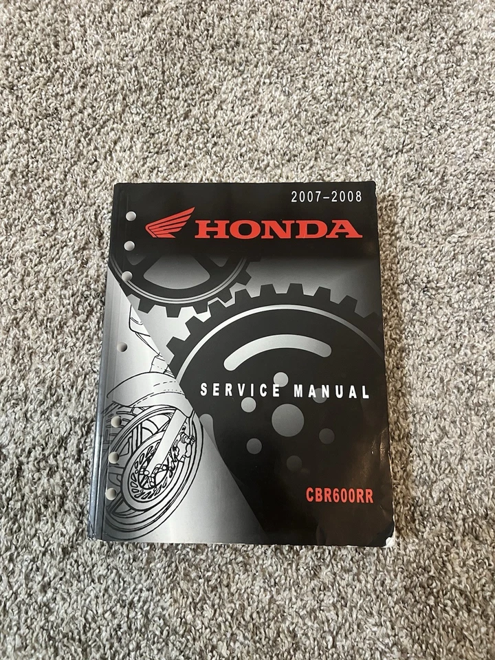 Manual de serviço de reparo Honda CBR600RR 2007 2008 - Imagem 1 de 4
