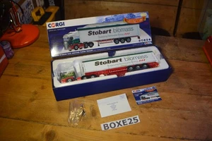 Corgi CC13756 Scania R Cab And Biomass Trailer Eddie Stobart- Scale 1:50 Boxed - Picture 1 of 9