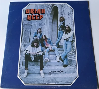 Uriah Heep - Downunda-1977 (VG+/[NM or M-) - "Vinyl Record" - Image 1 of 4