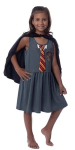 Harry Potter Niñas Gryffindor Casa Disfraz Camisón Pijama Vestido (18/20) - Imagen 1 de 7