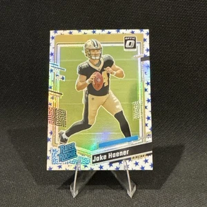 2023 Donruss Optic #277 Jake Haener Stars SP RC - Picture 1 of 2