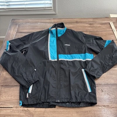 Hind  Full Zip Two Pocket Windbreaker Running Jacket Medium Reflective - Image 1 of 4