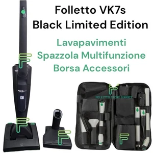FOLLETTO VK7S NERO BLACK LIMITED MULTIFUNZIONE EB7s LAVAPAVIMENTI SP7 ACCESSORI - Foto 1 di 17