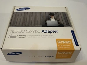 Samsung AC/DC Combo Adapter Notebook Accessory Series 90W AA-PA3NC90/US Auto/Air - Picture 1 of 7