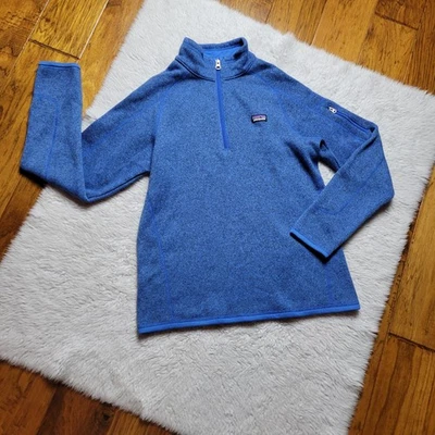 Chaqueta Suéter Patagonia Better Juvenil 2XL 16-18 Azul 1/4 Cremallera Foto 1 de 4