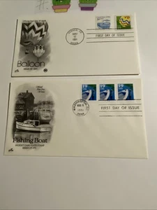 Colonial Communications" 1st Day Covers 1982 Lot Of 2 - Picture 1 of 3
