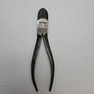 Vintage Kraeuter No 2601-51/2 Diagonale 5,5" Drahtschneider "Rutsch nicht" Griffmuster - Bild 1 von 14