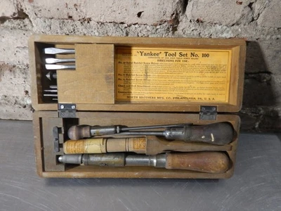 Vintage North Bros. “Yankee” Tool Set No. 100 – Complete Drivers –Circa 1928 -35 - Image 1 of 4