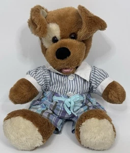 Build A Bear - Dog - Patch Brown With Casual Outfit - Picture 1 of 4