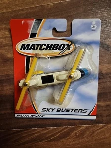 2001 MATCHBOX - SKY BUSTERS - AMBULANCE TRANSPORT HELICOPTER RARE blue - Picture 1 of 4