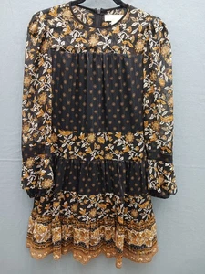 Michael Kors Women's A-line Mini XS Black Multi Mixed Long - Picture 1 of 15