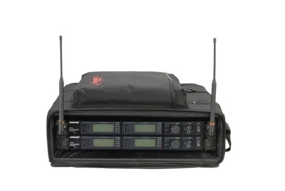 SKB Cases 1SKB-SC192U 2U Soft Rack Case For Wireless Mic Systems 1SKBsc192U New - Image 1 of 4