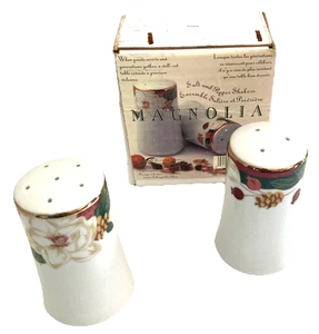 Tienshan 1998 Fine China Magnolia Salz & Pfefferstreuer Set Streuer mit Box - Bild 1 von 6
