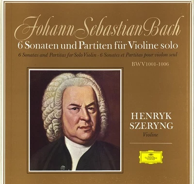 BACH 6 Sonatas & Partitas for Violin Solo SZERYNG DGG SLPM-139270 3LP Box Tulips - Image 1 of 3