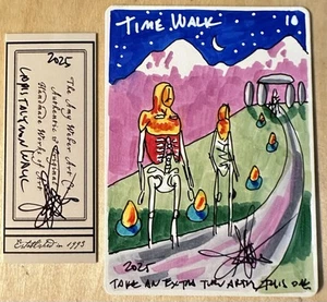MTG ARTIST PROOF Portuguese Lapis Lazuli Talisman Time Walk Sketch Amy WEBER - Picture 1 of 2