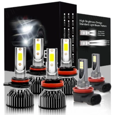 Faro LED + bombillas antiniebla A+ para Honda CR-Z CRZ hatchback 2 puertas 2011-2016 Foto 1 de 4