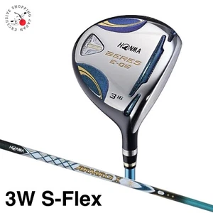 HONMA Golf BERES E-06 Fairway Wood 3W S-Flex ARMRQ X 43 2Star Graphite Shaft - Picture 1 of 10