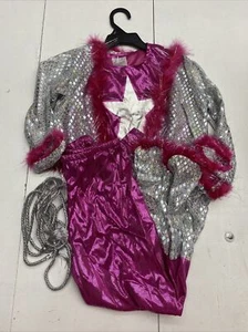 Boo Ville Diva Kids Costume Includes 1 Top Vest And Pants Size Large New* - Picture 1 of 4