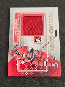2011-12 ITG USED HEROES & PROSPECTS ZACH BOYCHUK CCT-47 #ed 1/1 GAME USED JERSEY