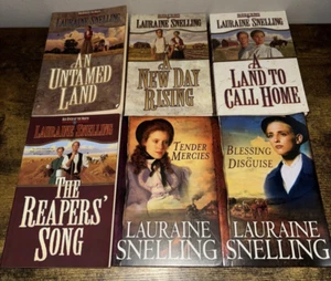 Lauraine Snelling lot first 6 paperback books from Red River of the North Series - Picture 1 of 2