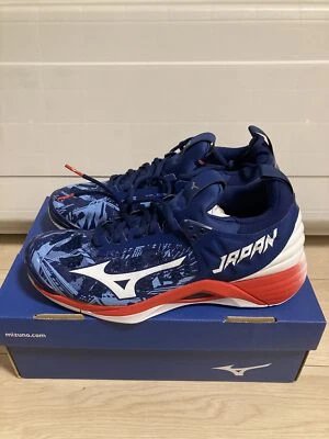 MIZUNO Volleyball Shoes WAVE MOMENTUM V1GA191164 Japan Blue US Size 9.5 New - Image 1 of 4