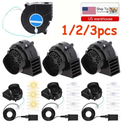 1/2/3x Replacement Air-Blower Outdoor For Christmas Yard Inflatables Decorations - Image 1 of 4