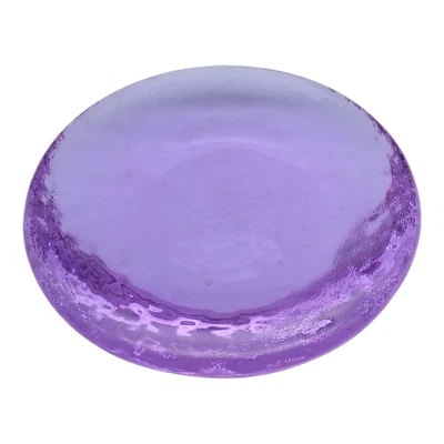 Fire & Light Recycled Art Glass Paperweight - 4.5" Lavender Purple Neodymium - image 1 of 4