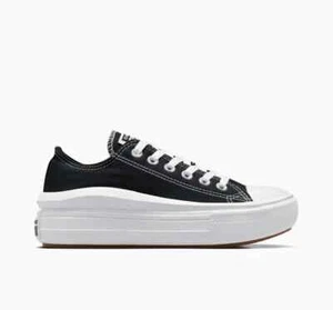 Converse Damen Chuck Taylor All Star Move Plateau Halbschuhe schwarz/weiß - Bild 1 von 8