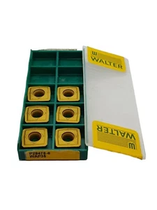 x6 Walter Carbide Inserts P28475-6 Tips WAP35 IS5 - Picture 1 of 2