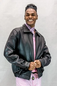 SALE! Mason & Cooper Black Lamb Leather Zip Bomber Jacket - Picture 1 of 2