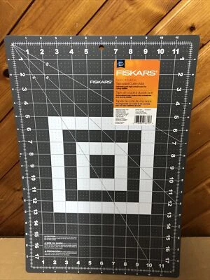 Fiskars Self-Healing Cutting Mat 12"X18" 183700-1001 Gray Brand New - image 1 of 3