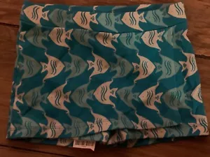 Gymboree Girls Skort Size 5 Skirt Shorts Fish Turquoise Blue Nwt - Picture 1 of 2