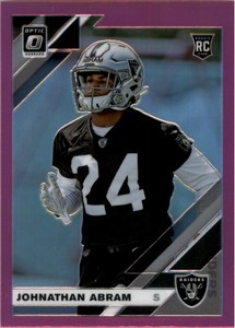 2019 Donruss Optic Pink #111 Johnathan Abram - NM-MT