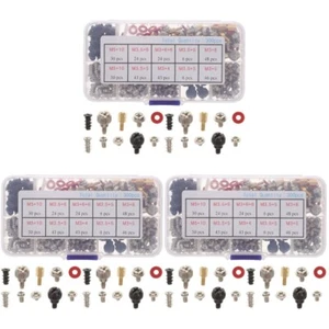 3 Sets Computer Host Screw Kit Befestigungsschrauben Der Festplatte - Bild 1 von 12