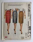 Vintage Sewing Pattern McCall's 6410 Misses Straight Skirt Waist 25" c.1962