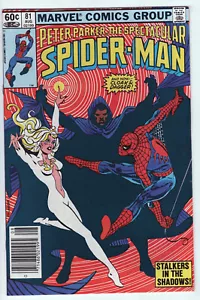 ESPECTACULAR HOMBRE ARAÑA #81 - 7,5 - WP - Capa y daga - Castigador - Gato negro - - Imagen 1 de 2