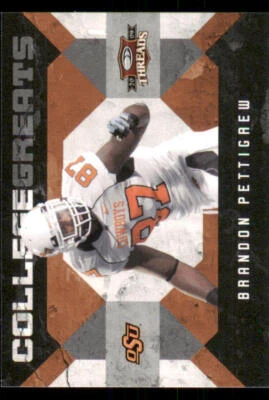 2009 Donruss Threads College Greats #2 Brandon Pettigrew - Image 1 of 2