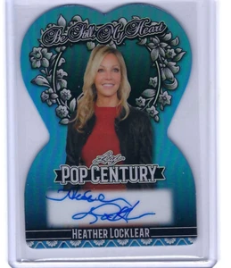 HEATHER LOCKLEAR 2025 LEAF METAL POP CENTURY AUTO /7 - Picture 1 of 1