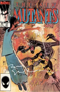 New Mutants #27 (1985) signed by artist Bill Sienkiewicz - Picture 1 of 1
