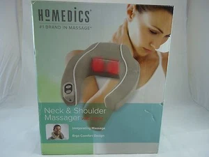 Homedics Neck and Shoulder Massager w/ Heat Invigorating Ergo Comfort NMSQ-210 - Picture 1 of 9
