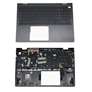 New For Dell Vostro 15 5510 5515 V5510 Palmrest Backlit US Keyboard 0JVYYX Gray - Picture 1 of 9