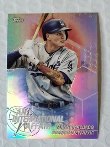2018 Topps Chrome Update Manny Machado An International Affair #IA-MM - Dodgers - Picture 1 of 2