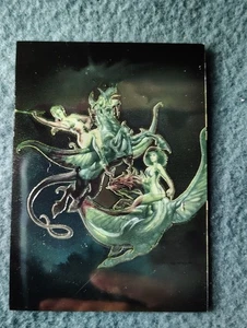 1994 Comic Images Boris Vallejo All-Chromium #77 Equestrian art card chrome mirr - Bild 1 von 3