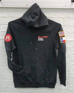 Pre Own The Kill Tony Merch 2025 Nasa Remix Pullover Hoodie mit Tasche schwarz Gr. L - Bild 1 von 5