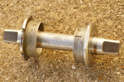 Campagnolo Nuovo Record Bottom Bracket FOR PARTS 1.37 24 TPI English Vintage NR - Image 1 of 4