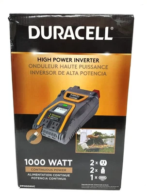 DURACELL High Power Inverter 1000 WATT - FREE Shipping - Brand NEW - Image 1 of 4