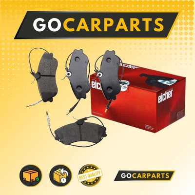 FOR Peugeot 306 2.0 HDI 90 1999>2002 EICHER PREMIUM Front BRAKE PAD - Image 1 of 4